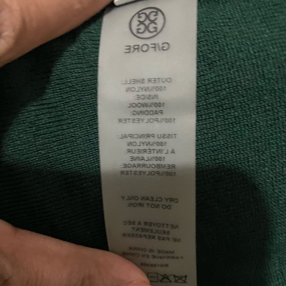 Silo ridge Green Quilted Vest by - Picture 5 of 15